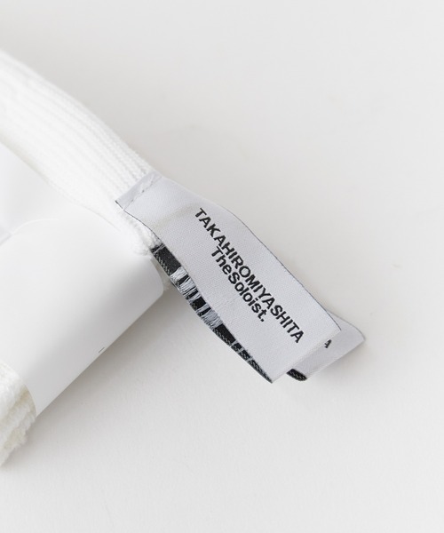 TAKAHIROMIYASHITATheSoloIst.（タカヒロミヤシタザソロイスト）の「TAKAHIROMIYASHITATheSoloIst./タカヒロミヤシタザソロイスト.×decka Quality socks/デカクオリティソックス heavyweight ribbed mid socks. 靴下（ソックス/靴下・メンズ・ブラック/ホワイト・25-28）」の10枚目の写真