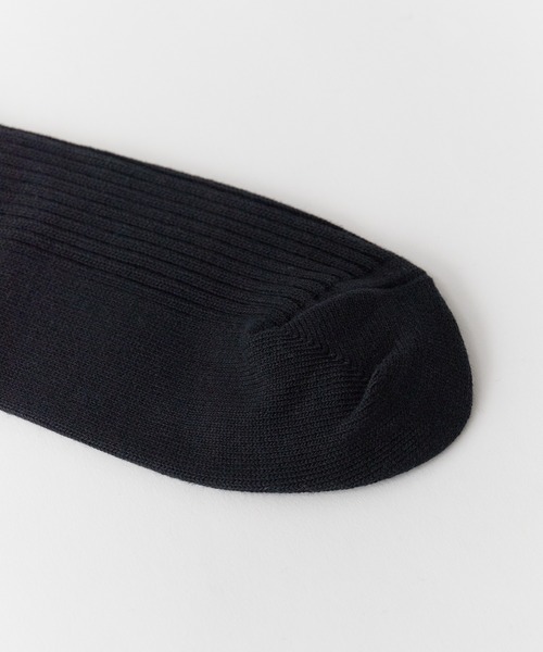 TAKAHIROMIYASHITATheSoloIst.（タカヒロミヤシタザソロイスト）の「TAKAHIROMIYASHITATheSoloIst./タカヒロミヤシタザソロイスト.×decka Quality socks/デカクオリティソックス heavyweight ribbed mid socks. 靴下（ソックス/靴下・メンズ・ブラック/ホワイト・25-28）」の15枚目の写真