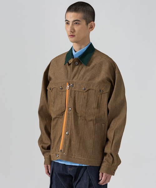 D.Nart.Ampta(ディー・ナート・アンプタ)Collar Panel Denim Jacket