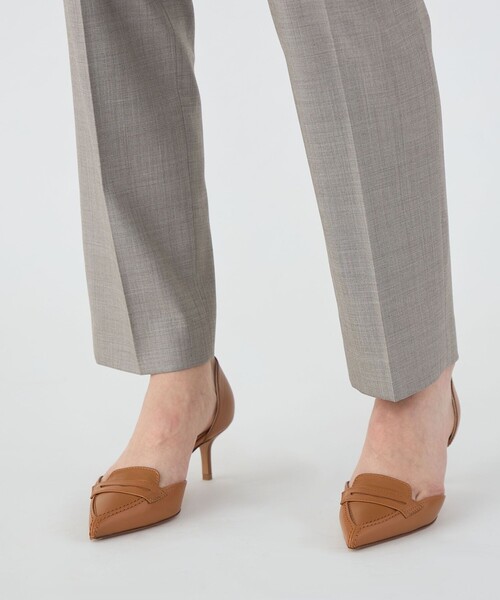 TOMORROWLAND collection（トゥモローランドコレクション）の「シャイニーシャーク ペンシルパンツ（スラックス・レディース・ライトブラウン・38/36/34）」の10枚目の写真