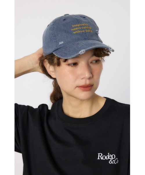 RODEO CROWNS WIDE BOWL（ロデオクラウンズワイドボウル）の「メッセージ刺繍キャップ（キャップ・レディース・ブラック/ブルー/ブラウン/ミント・FREE）」の15枚目の写真