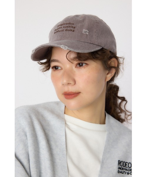 RODEO CROWNS WIDE BOWL（ロデオクラウンズワイドボウル）の「メッセージ刺繍キャップ（キャップ・レディース・ブラック/ブルー/ブラウン/ミント・FREE）」の21枚目の写真