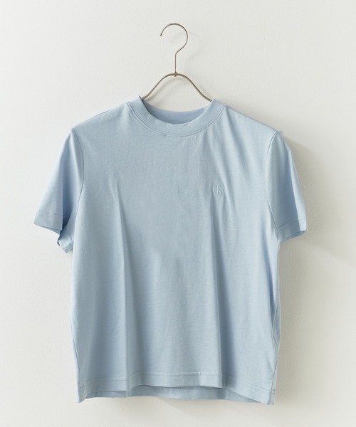 Calvin Klein（カルバン・クライン）の「Calvin Klein/カルバンクライン SS ARCHIVE LOGO CREWNK TEE Ｔシャツ（Tシャツ/カットソー・レディース・ホワイト/ブラック/ライトブルー・XS/S/M）」の22枚目の写真