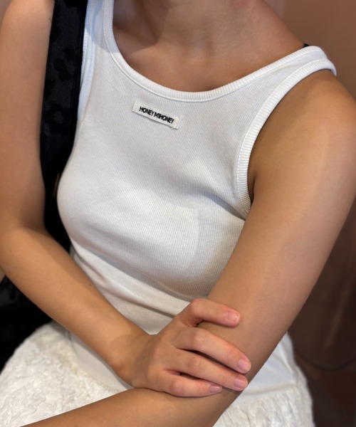 HONEY MI HONEY(ハニーミーハニー)の「rib tank balloon one-piece(ワンピース・レディース・ブラック/グレー/ホワイト・FREE)」の21枚目の写真