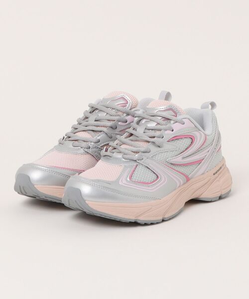 FILA（フィラ）の「《FILA》INTERUN（スニーカー・レディース・ブラック×シルバー/ホワイト×ピンク/ブラック×ホワイト・23.0cm/24.0cm/25.0cm）」の2枚目の写真