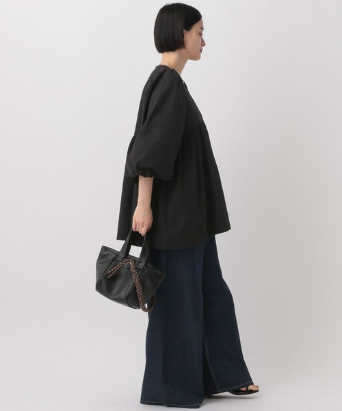 A part by（アパートバイ）の「パラコードハンドバッグ（ハンドバッグ・レディース・ブラック/ベージュ・FREE）」の8枚目の写真