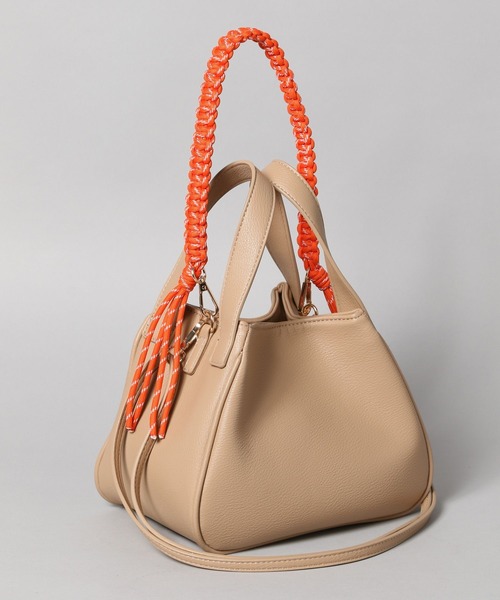 A part by（アパートバイ）の「パラコードハンドバッグ（ハンドバッグ・レディース・ブラック/ベージュ・FREE）」の22枚目の写真