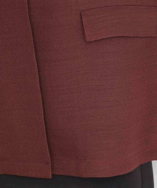 THE SHOP TK （ザ ショップ ティーケー ）の「パナマメッシュジャケット（テーラードジャケット・レディース・アイボリー/ダークブラウン/ブラック・12/13）」の21枚目の写真