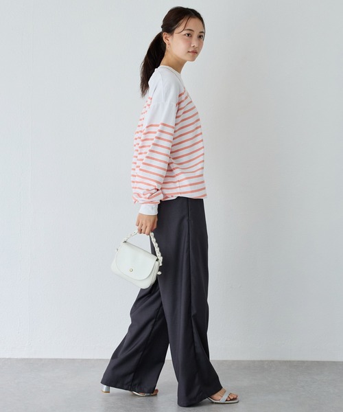 セール】【MONT KEMMEL/モンケメル】CREW LS TEE DRAWSTRING O/E