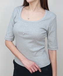 AMBIENT | ラウンドネックハーフスリーブTシャツ(Tシャツ/カットソー)