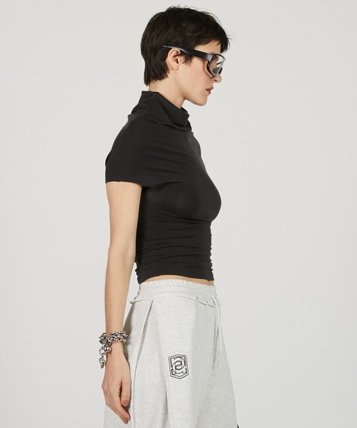 tシャツ カウルネックトップ / Cowl Neck Top レディース セール】カウルネックトップ / Cowl Neck Top（Tシャツ