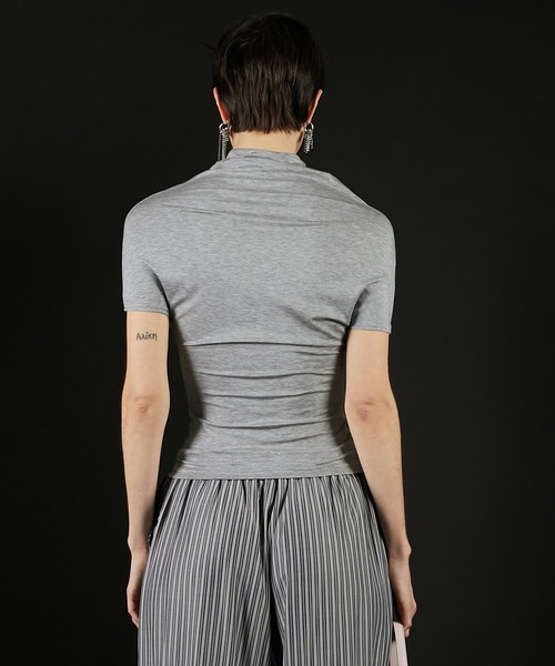 セール】カウルネックトップ / Cowl Neck Top（Tシャツ