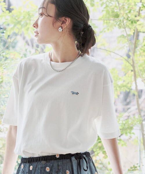 PENNEYS(ぺニーズ)の「PENNEYS別注 コットンアソートTシャツ(Tシャツ/カットソー・レディース・オフホワイト/その他1/その他2/その他3/ナチュラル/ダークグレー/クリーム・M/L)」の1枚目の写真