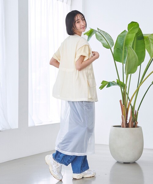 PENNEYS(ぺニーズ)の「PENNEYS別注 コットンアソートTシャツ(Tシャツ/カットソー・レディース・オフホワイト/その他1/その他2/その他3/ナチュラル/ダークグレー/クリーム・M/L)」の10枚目の写真