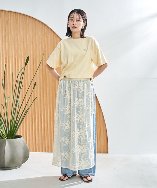 PENNEYS(ぺニーズ)の「PENNEYS別注 コットンアソートTシャツ(Tシャツ/カットソー・レディース・オフホワイト/その他1/その他2/その他3/ナチュラル/ダークグレー/クリーム・M/L)」の12枚目の写真