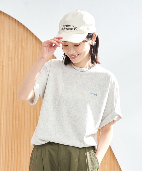 PENNEYS(ぺニーズ)の「PENNEYS別注 コットンアソートTシャツ(Tシャツ/カットソー・レディース・オフホワイト/その他1/その他2/その他3/ナチュラル/ダークグレー/クリーム・M/L)」の19枚目の写真
