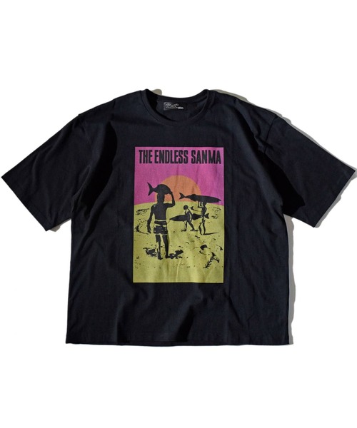 ALDIES(アールディーズ)の「Endless Big T / エンドレスビッグT(Tシャツ/カットソー・メンズ・ブラック/ホワイト・FREE)」の7枚目の写真