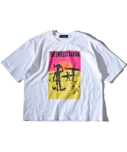 ALDIES(アールディーズ)の「Endless Big T / エンドレスビッグT(Tシャツ/カットソー・メンズ・ブラック/ホワイト・FREE)」の3枚目の写真
