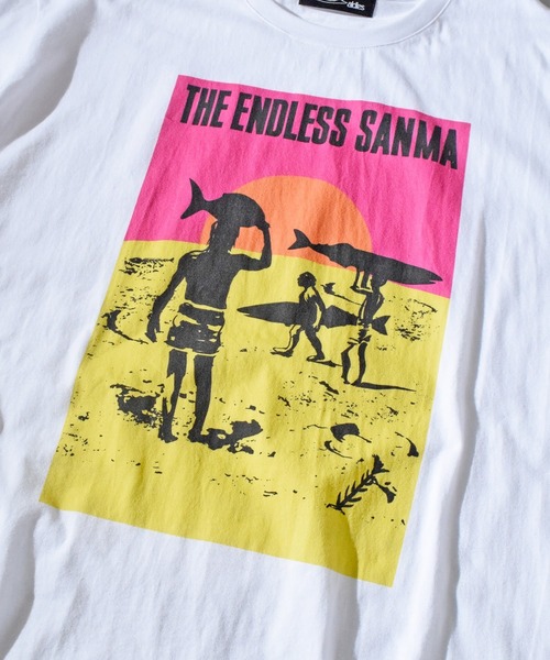 ALDIES(アールディーズ)の「Endless Big T / エンドレスビッグT(Tシャツ/カットソー・メンズ・ブラック/ホワイト・FREE)」の5枚目の写真