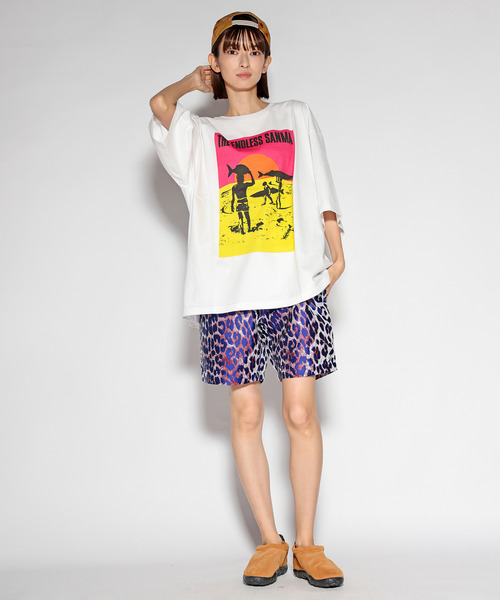 ALDIES(アールディーズ)の「Endless Big T / エンドレスビッグT(Tシャツ/カットソー・メンズ・ブラック/ホワイト・FREE)」の11枚目の写真