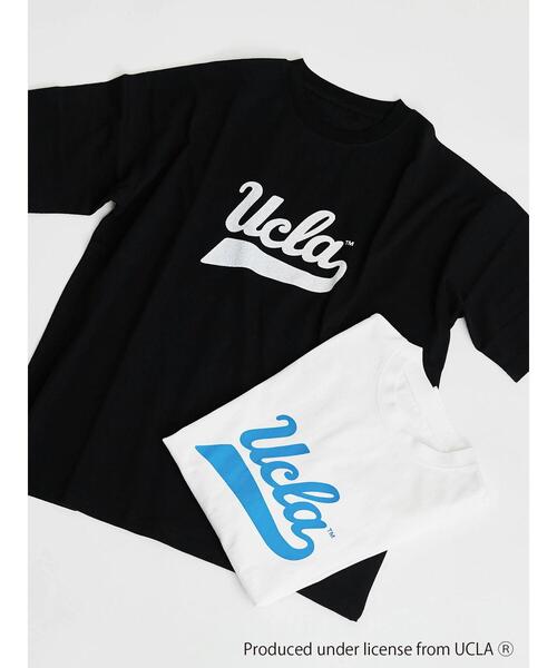 Lugnoncure（ルノンキュール）の「【UCLA】テールロゴTシャツ（Tシャツ/カットソー・レディース・ブラック/オフホワイト・F）」の14枚目の写真