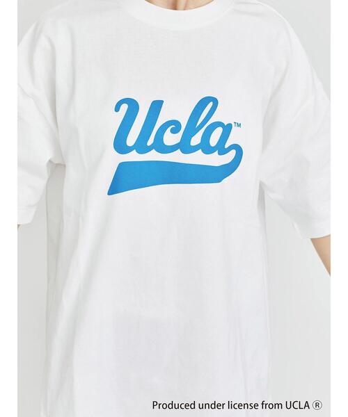 Lugnoncure（ルノンキュール）の「【UCLA】テールロゴTシャツ（Tシャツ/カットソー・レディース・ブラック/オフホワイト・F）」の21枚目の写真