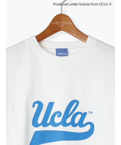 Lugnoncure（ルノンキュール）の「【UCLA】テールロゴTシャツ（Tシャツ/カットソー・レディース・ブラック/オフホワイト・F）」の6枚目の写真