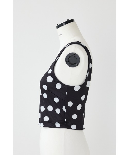 【新品未使用】今季nagonstans dot swim top スイムウェア nagonstans（ナゴンスタンス）の「Hand-drawn dot SWIM TOP（水着