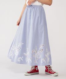 TOMMY HILFIGER（トミーヒルフィガー）の「ブローダリーアングレーズロングスカート（スカート）」