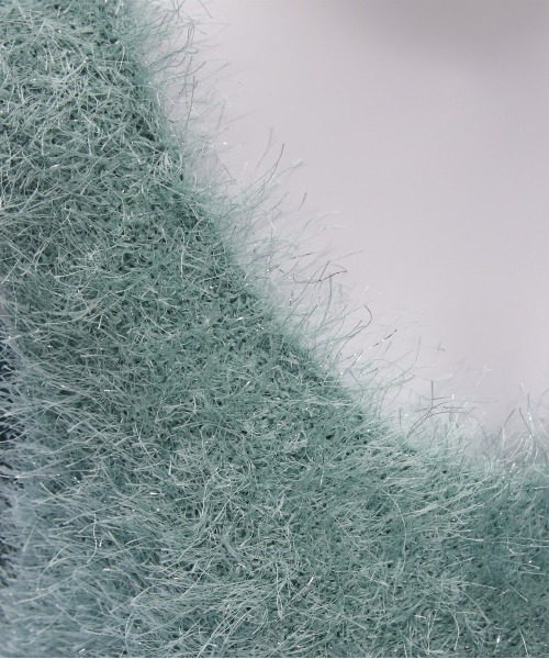 CLEAR BASIC（クリアベーシック）の「ラメシャギーニットベスト [着回し力抜群 レイヤード カジュアル 大人]≪SS新作≫（ニット/セーター・レディース・アイボリー/グリーン/ピンク・F）」の16枚目の写真