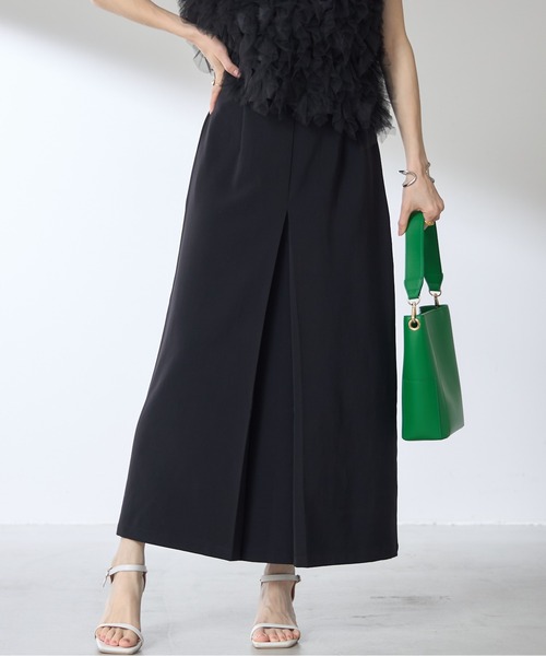 ZOZO限定】フロントタックペンシルロングスカート（スカート