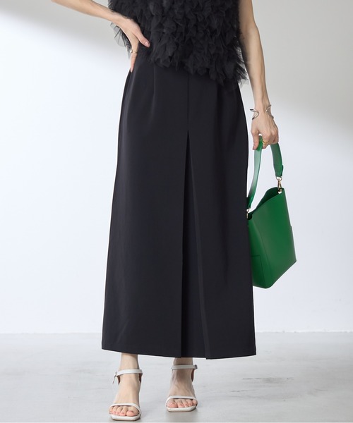 &. NOSTALGIA（アンドドットノスタルジア）の「【ZOZO限定】フロントタックペンシルロングスカート（スカート・レディース・ベージュ/チャコールグレー/ブラック・マルチサイズ）」の10枚目の写真