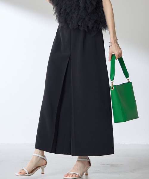 &. NOSTALGIA（アンドドットノスタルジア）の「【ZOZO限定】フロントタックペンシルロングスカート（スカート・レディース・ベージュ/チャコールグレー/ブラック・マルチサイズ）」の11枚目の写真