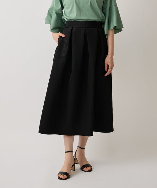 LIVETART（リヴェタート）の「グロッシーグログランスカート（スカート・レディース・ブラック・FREE）」の11枚目の写真