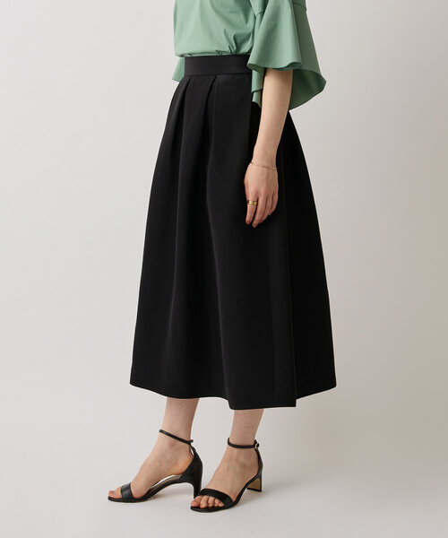 LIVETART（リヴェタート）の「グロッシーグログランスカート（スカート・レディース・ブラック・FREE）」の12枚目の写真