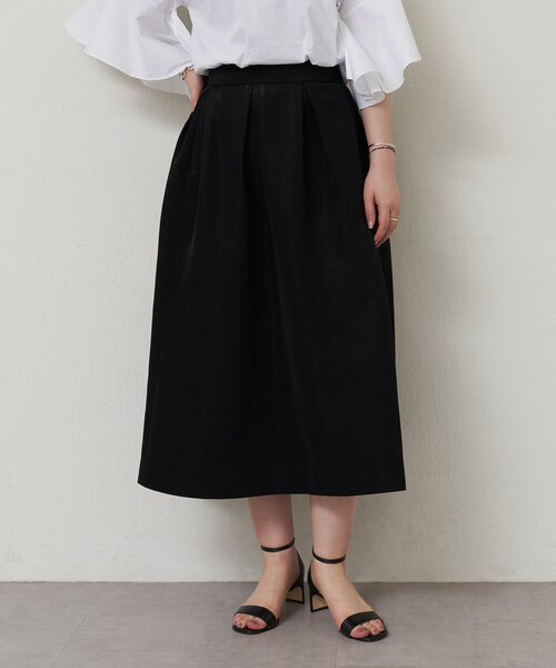 LIVETART（リヴェタート）の「グロッシーグログランスカート（スカート・レディース・ブラック・FREE）」の16枚目の写真