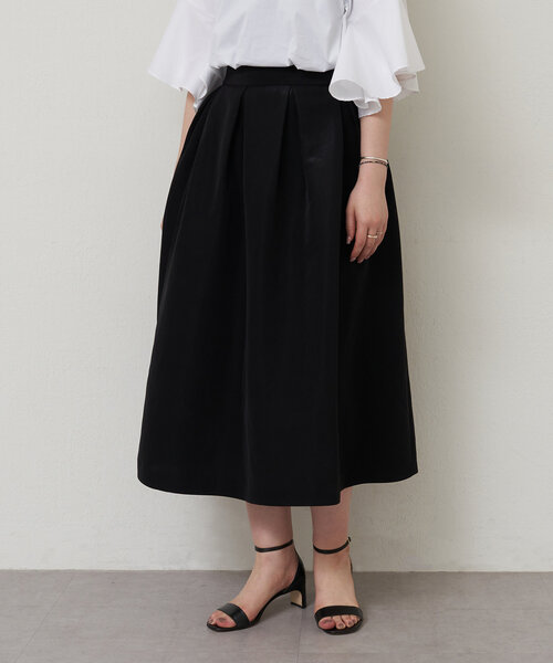 LIVETART（リヴェタート）の「グロッシーグログランスカート（スカート・レディース・ブラック・FREE）」の17枚目の写真