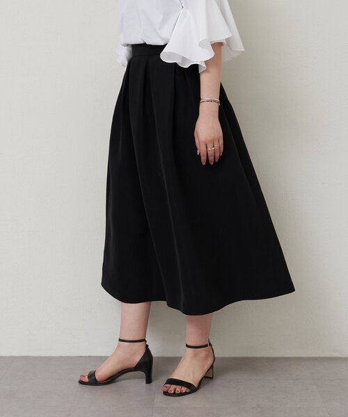 LIVETART（リヴェタート）の「グロッシーグログランスカート（スカート・レディース・ブラック・FREE）」の18枚目の写真