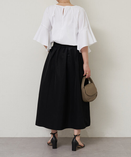 LIVETART（リヴェタート）の「グロッシーグログランスカート（スカート・レディース・ブラック・FREE）」の22枚目の写真