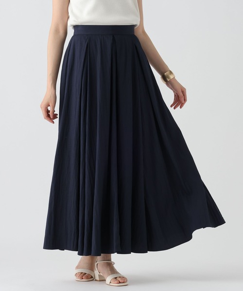 Elura（エルーラ）の「セミシアボリュームスカート＜低身長サイズあり＞/420603（スカート・レディース・オフホワイト/ライトブルー/ネイビー・FREE/FREE(S)）」の3枚目の写真