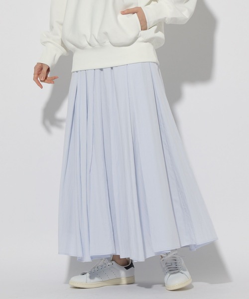 Elura（エルーラ）の「セミシアボリュームスカート＜低身長サイズあり＞/420603（スカート・レディース・オフホワイト/ライトブルー/ネイビー・FREE/FREE(S)）」の10枚目の写真