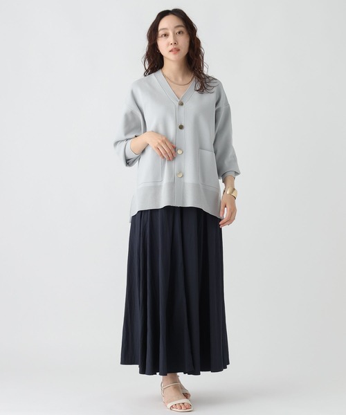 Elura（エルーラ）の「セミシアボリュームスカート＜低身長サイズあり＞/420603（スカート・レディース・オフホワイト/ライトブルー/ネイビー・FREE/FREE(S)）」の18枚目の写真