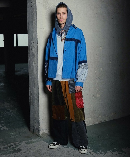 masterkey（マスターキー）の「mpa3803-MUTANT パーカー（パーカー・メンズ・グレー/ブラック・1/2）」の5枚目の写真