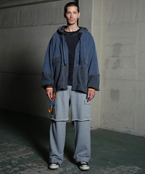 masterkey（マスターキー）の「mpa3803-MUTANT パーカー（パーカー・メンズ・グレー/ブラック・1/2）」の6枚目の写真