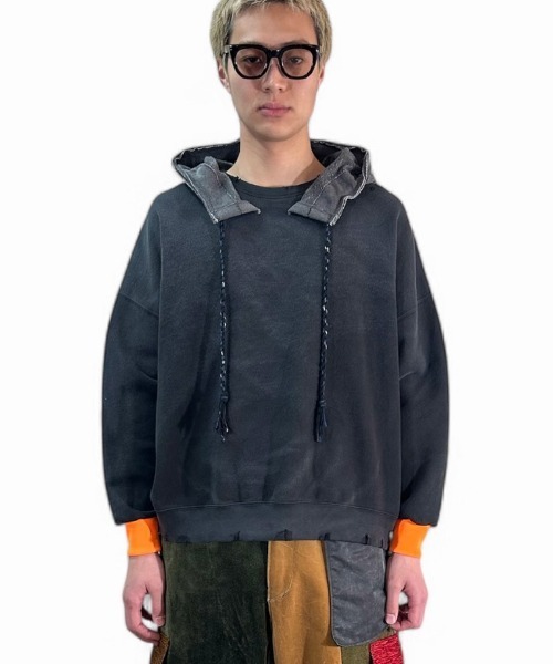 masterkey（マスターキー）の「mpa3803-MUTANT パーカー（パーカー・メンズ・グレー/ブラック・1/2）」の7枚目の写真