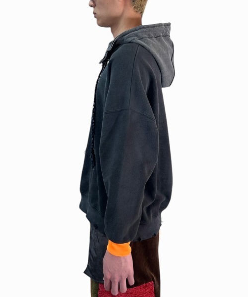 masterkey（マスターキー）の「mpa3803-MUTANT パーカー（パーカー・メンズ・グレー/ブラック・1/2）」の8枚目の写真