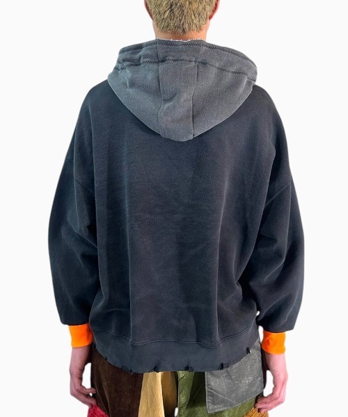 masterkey（マスターキー）の「mpa3803-MUTANT パーカー（パーカー・メンズ・グレー/ブラック・1/2）」の9枚目の写真