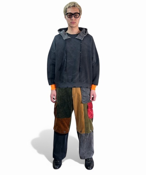 masterkey（マスターキー）の「mpa3803-MUTANT パーカー（パーカー・メンズ・グレー/ブラック・1/2）」の11枚目の写真