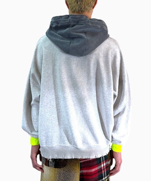 masterkey（マスターキー）の「mpa3803-MUTANT パーカー（パーカー・メンズ・グレー/ブラック・1/2）」の15枚目の写真