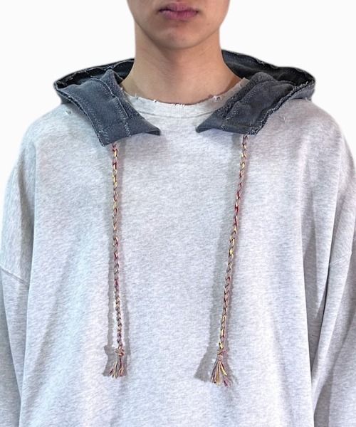 masterkey（マスターキー）の「mpa3803-MUTANT パーカー（パーカー・メンズ・グレー/ブラック・1/2）」の16枚目の写真